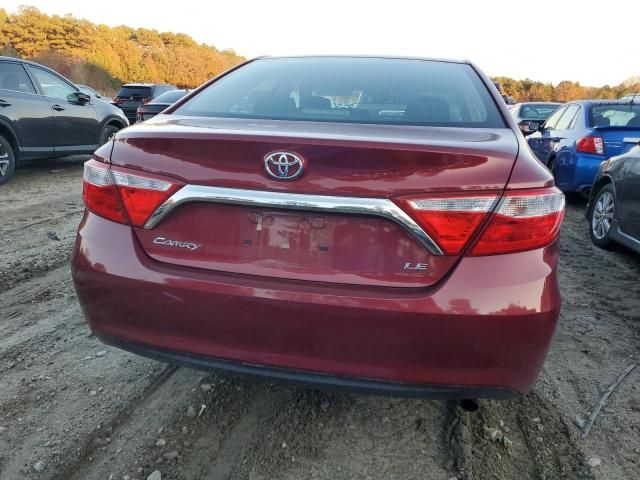 2016 Toyota Camry LE