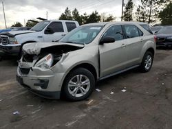 Salvage cars for sale at Denver, CO auction: 2014 Chevrolet Equinox LS