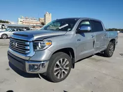 Toyota Tundra Crewmax Limited salvage cars for sale: 2018 Toyota Tundra Crewmax Limited