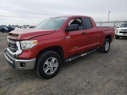 Salvage cars for sale at auction: 2014 Toyota Tundra Double Cab SR