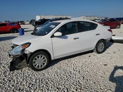 Salvage cars for sale at Taylor, TX auction: 2017 Nissan Versa S