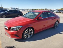 Salvage cars for sale at Grand Prairie, TX auction: 2019 Mercedes-Benz CLA 250