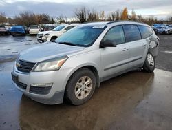 Salvage cars for sale at Woodburn, OR auction: 2013 Chevrolet Traverse LS