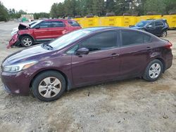 Salvage cars for sale from Copart Gaston, SC: 2018 KIA Forte LX