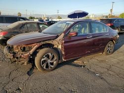 Salvage cars for sale at Colton, CA auction: 2017 Honda Accord LX