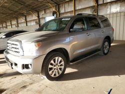 Toyota salvage cars for sale: 2008 Toyota Sequoia Platinum