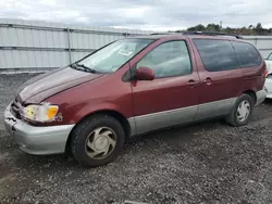 Carros salvage sin ofertas aún a la venta en subasta: 2002 Toyota Sienna LE