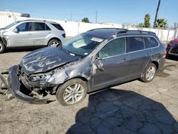 Salvage cars for sale from Copart Van Nuys, CA: 2010 Volkswagen Jetta TDI