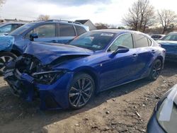 Lexus is 350 f s salvage cars for sale: 2022 Lexus IS 350 F Sport