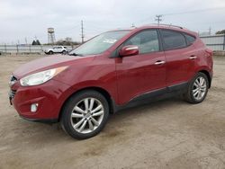 Salvage cars for sale at Dyer, IN auction: 2011 Hyundai Tucson GLS