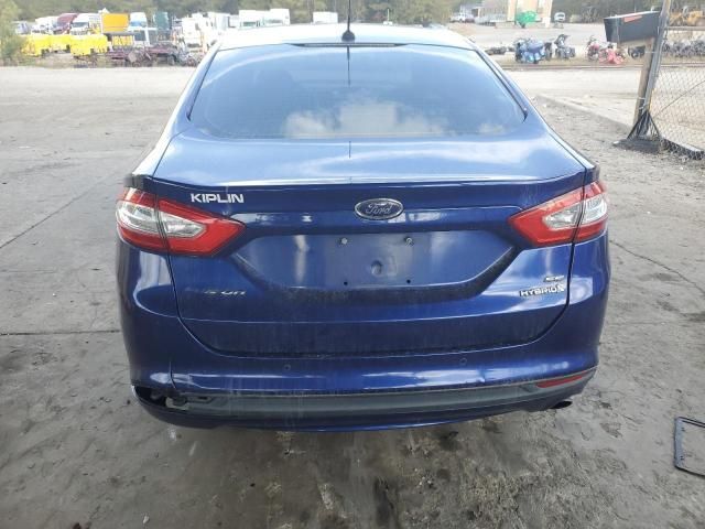 2013 Ford Fusion SE Hybrid