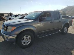 Salvage cars for sale at Colton, CA auction: 2006 Nissan Frontier Crew Cab LE