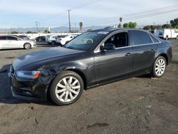 Salvage cars for sale at Colton, CA auction: 2013 Audi A4 Premium