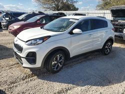 Salvage cars for sale at Arcadia, FL auction: 2021 KIA Sportage LX