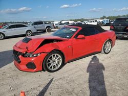 Salvage cars for sale at Houston, TX auction: 2024 Ford Mustang GT