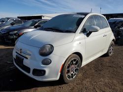 Fiat Vehiculos salvage en venta: 2013 Fiat 500 Sport