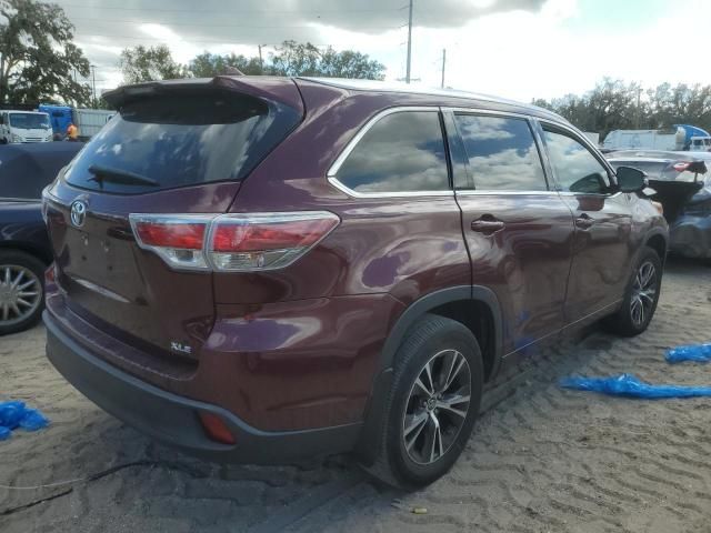 2016 Toyota Highlander XLE