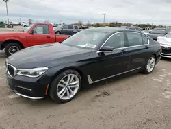 Salvage cars for sale at Indianapolis, IN auction: 2018 BMW 750 XI