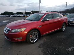 Salvage cars for sale at East Granby, CT auction: 2010 Ford Taurus Limited