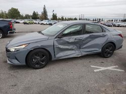 Salvage cars for sale at Rancho Cucamonga, CA auction: 2022 Hyundai Elantra SEL