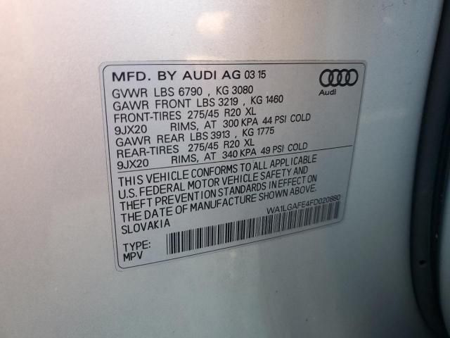 2015 Audi Q7 Premium Plus