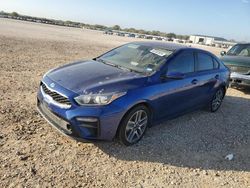 Salvage cars for sale at San Antonio, TX auction: 2019 KIA Forte GT Line