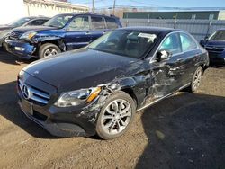 Mercedes-Benz c-Class Vehiculos salvage en venta: 2017 Mercedes-Benz C 300 4matic