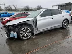 Infiniti salvage cars for sale: 2020 Infiniti Q50 Pure