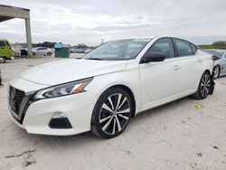 Salvage cars for sale at West Palm Beach, FL auction: 2020 Nissan Altima SR