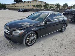 Mercedes-Benz Vehiculos salvage en venta: 2018 Mercedes-Benz C300