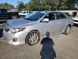 Toyota Vehiculos salvage en venta: 2009 Toyota Corolla Base