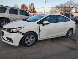 Salvage cars for sale from Copart Cleveland: 2017 Chevrolet Cruze LS