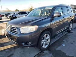 Toyota Highlander Limited Vehiculos salvage en venta: 2010 Toyota Highlander Limited