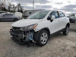 Chevrolet salvage cars for sale: 2018 Chevrolet Trax LS