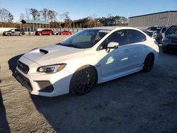 Salvage cars for sale at Spartanburg, SC auction: 2019 Subaru WRX STI