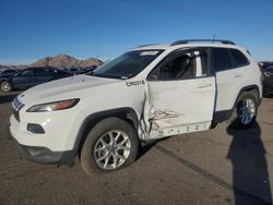 Salvage cars for sale at North Las Vegas, NV auction: 2018 Jeep Cherokee Latitude Plus