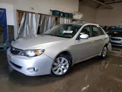 Subaru Impreza salvage cars for sale: 2009 Subaru Impreza 2.5I