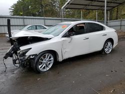 Salvage cars for sale at Austell, GA auction: 2010 Nissan Maxima S