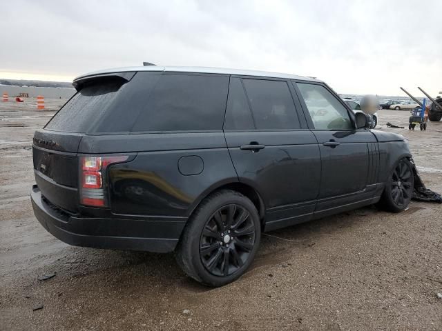 2017 Land Rover Range Rover HSE