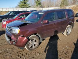 Vehiculos salvage en venta de Copart Davison, MI: 2012 Honda Pilot EXL