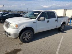 Salvage cars for sale at Van Nuys, CA auction: 2006 Ford F150 Supercrew