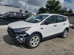 Salvage cars for sale from Copart Opa Locka, FL: 2017 Ford Escape S