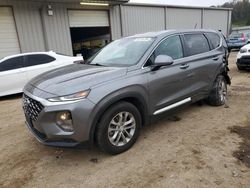 Salvage cars for sale at Grenada, MS auction: 2019 Hyundai Santa FE SE