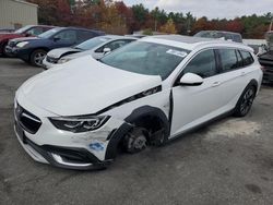 Salvage cars for sale at Exeter, RI auction: 2019 Buick Regal Tourx Essence