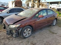 Honda Vehiculos salvage en venta: 2015 Honda Civic LX