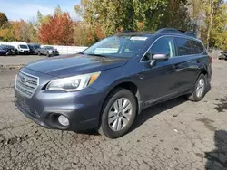 Salvage cars for sale from Copart Portland, OR: 2016 Subaru Outback 2.5I Premium