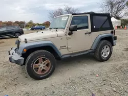 Jeep Wrangler Sport salvage cars for sale: 2016 Jeep Wrangler Sport