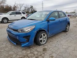 Salvage cars for sale at Bridgeton, MO auction: 2021 KIA Rio S