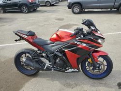 Salvage motorcycles for sale at Van Nuys, CA auction: 2015 Yamaha YZFR3