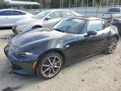 Salvage cars for sale at Savannah, GA auction: 2022 Mazda MX-5 Miata Grand Touring